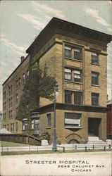 Streeter Hospital, 2646 Calumet Ave. Chicago, IL Postcard Postcard Postcard