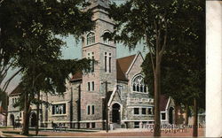 First Methodist Church Postcard