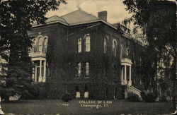 College of Law Champaign, IL Postcard Postcard Postcard