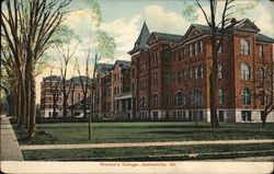 Women's College Jacksonville, IL Postcard Postcard Postcard