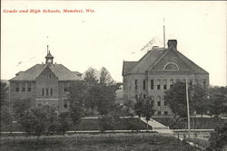 Grade and High Schools Postcard