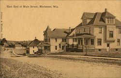 East End of Main Street Postcard