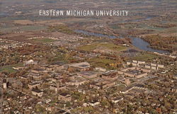 Eastern Michigan University - Aerial View Postcard