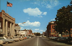 Nepessing Street at Court Street Postcard