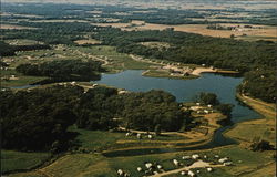 Woodhaven Lakes Sublette, IL Postcard Postcard Postcard