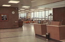 Decatur Airport - Passenger Foyer Illinois Postcard Postcard Postcard