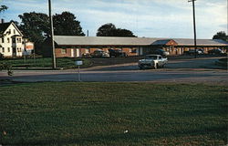 Franklin Garden Motel Westerly, RI Postcard Postcard Postcard