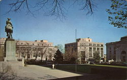 View of Rodney Square Wilmington, DE Postcard Postcard Postcard