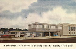 Hamtramck's First Drive-In Banking Facility Michigan Postcard Postcard Postcard