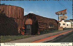 The Stump House Eureka, CA Postcard Postcard Postcard