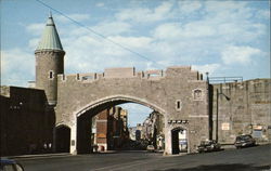 La porte St Jean - Gates of Quebec Postcard