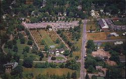 Air View of Jackson and Perkins Rose Gardens Postcard