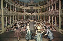 Asolo Theater Interior Postcard