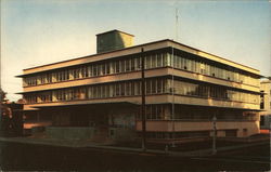 Fresno County Schools Administration Building Postcard