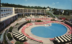 Charles and Lillian Brown's Hotel Loch Sheldrake, NY Postcard Postcard Postcard