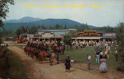 Prairie Junction at Frontier Town Schroon Lake, NY Postcard Postcard Postcard