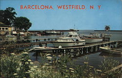 Historical Barcelona Harbor Westfield, NY Postcard Postcard Postcard