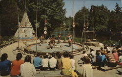 Frontierland Indian Village - Disneyland, the Magic Kingdom Anaheim, CA Postcard Postcard Postcard