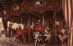 Knights of the Magic Kingdom - Fantasyland Carousel Postcard