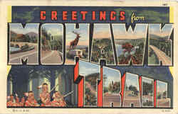 Greetings From Mohawk Trail Postcard