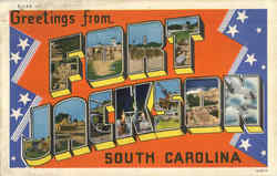 Greetings From Fort Jackson South Carolina Postcard Postcard