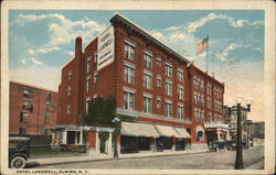 Hotel Langwell Elmira, NY Postcard Postcard Postcard