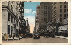 Main Street from Preston Postcard