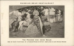 Russian Bear Restaurant Postcard