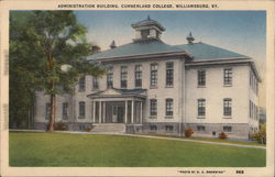 Administration Building, Cumberland College Postcard