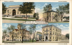 Some of Mankato's Educational Institutions Postcard