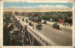 North Hill Viaduct Akron, OH Postcard Postcard Postcard