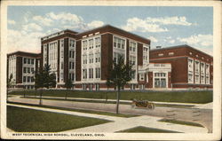 West Technical High School Postcard