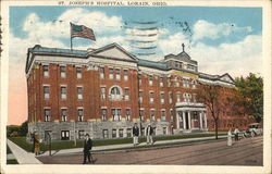 St. Joseph's Hospital Lorain, OH Postcard Postcard Postcard