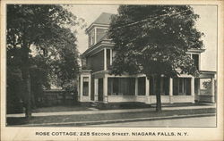 Rose Cottage, 225 Second Street Postcard