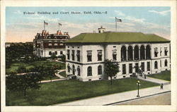 Federal Building and Court House Postcard