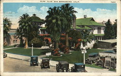 Elks' Club Postcard