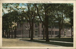 Vocational School Postcard