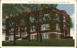 Columbia County Normal School Columbus, WI Postcard Postcard Postcard