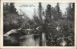 Deerskin River Eagle River, WI Postcard Postcard Postcard