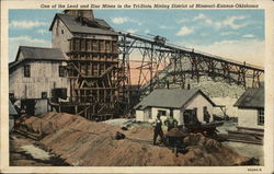 Lead & Zinc Mine Mining Postcard Postcard Postcard