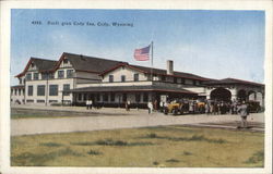 Burlington Cody Inn Postcard