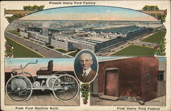 Henry Ford Factory Dearborn, MI Postcard Postcard Postcard