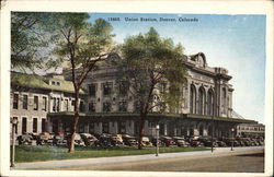 View of Union Station Denver, CO Postcard Postcard Postcard