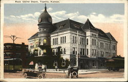 Rock Island Depot Topeka, KS Postcard Postcard Postcard