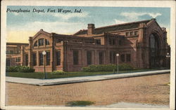 Pennsylvania Depot Fort Wayne, IN Postcard Postcard Postcard