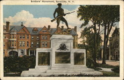 Soldiers' Monument Postcard