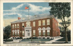 The Cincinnati Woman's Club Ohio Postcard Postcard Postcard