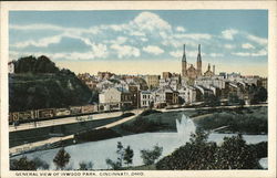 General View of Inwood Park Cincinnati, OH Postcard Postcard Postcard