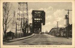 Approaching the Channel Burlington Beach, ON Canada Ontario Postcard Postcard Postcard