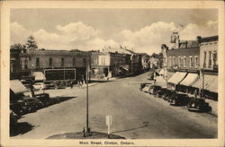 Main Street Clinton, ON Canada Ontario Postcard Postcard Postcard